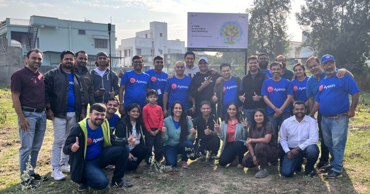 Apexon Ignite Kicks Off ‘Giveathon 2023’ With Tree Plantation Initiative In Ahmedabad